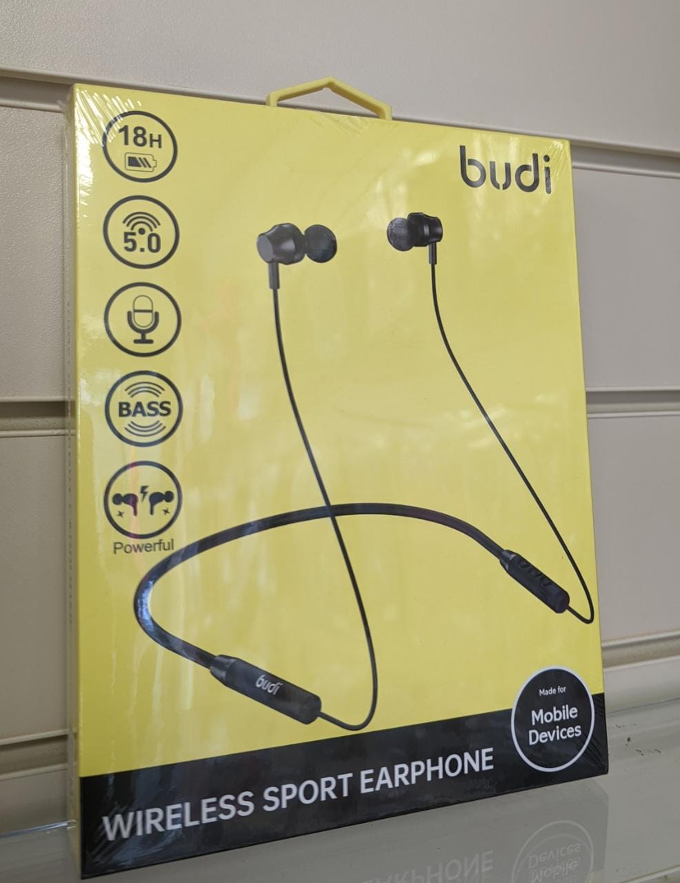 Budi Wireless Sport Earphone